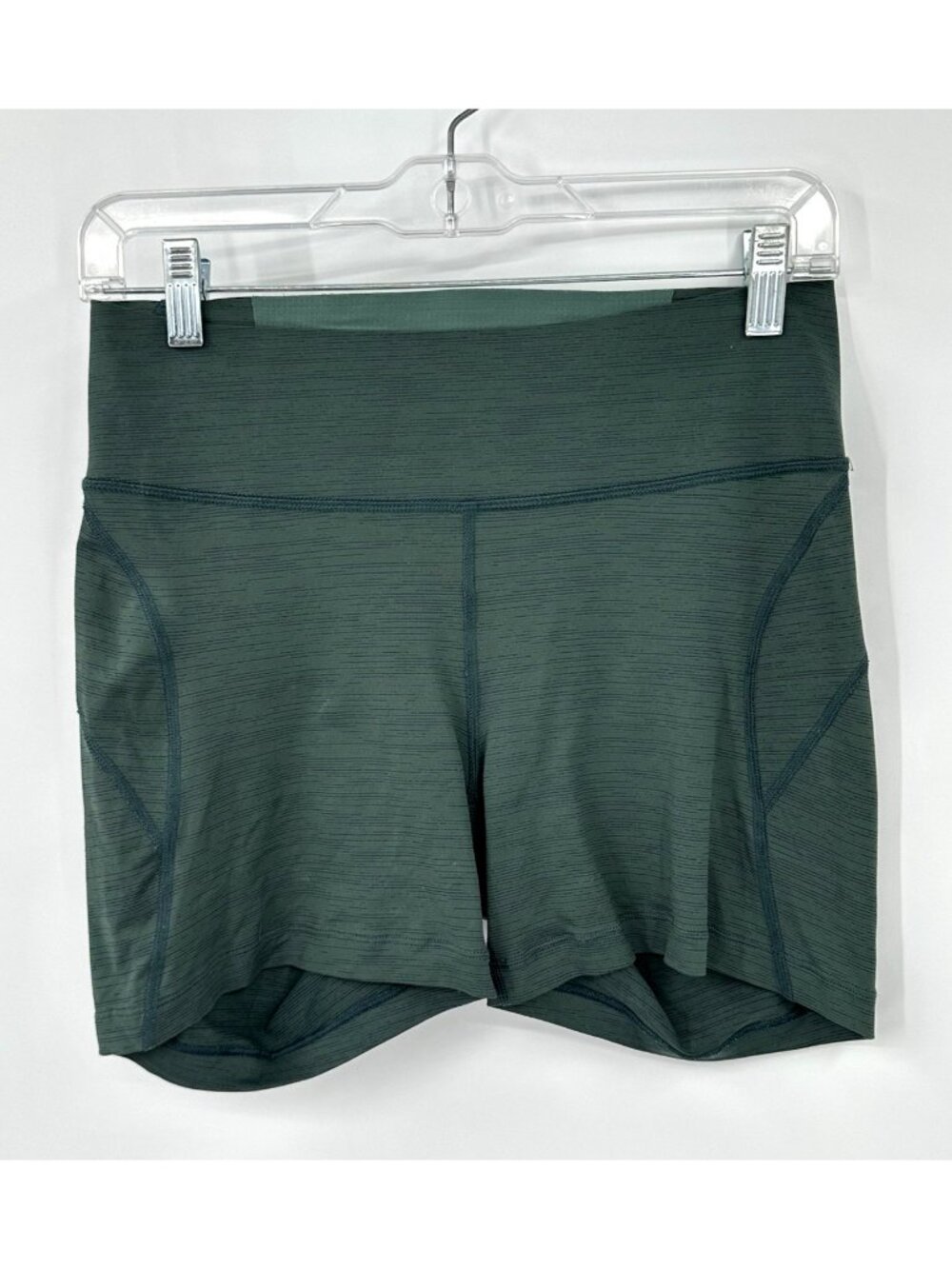 OUTDOOR VOICES 1.5 bloomer shorts green MEDIUM activewear running biker gym - Picture 2 of 6